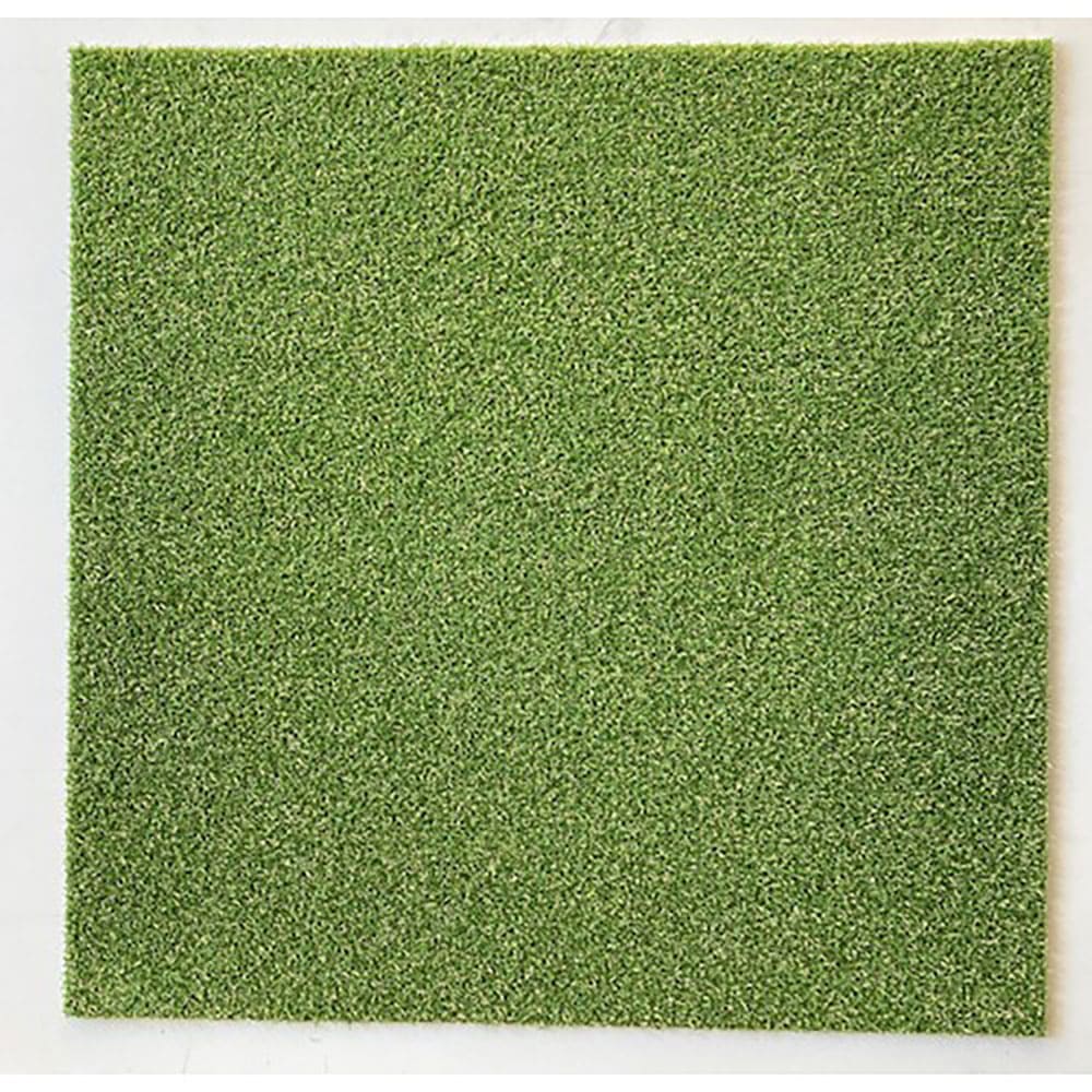 大島屋　人工芝タイルカーペット　５０ｘ５０ｃｍ　ＴＴ－３００＿