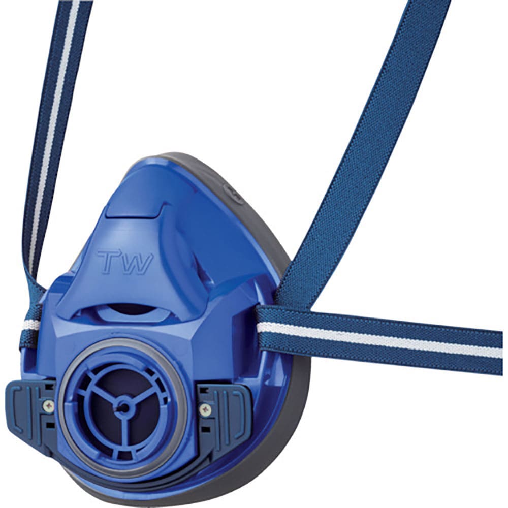 シゲマツ　防じん・防毒マスク　ＴＷ０１Ｃ　ブルー　Ｍ　ＴＷ０１Ｃ－ＢＬ－Ｍ＿