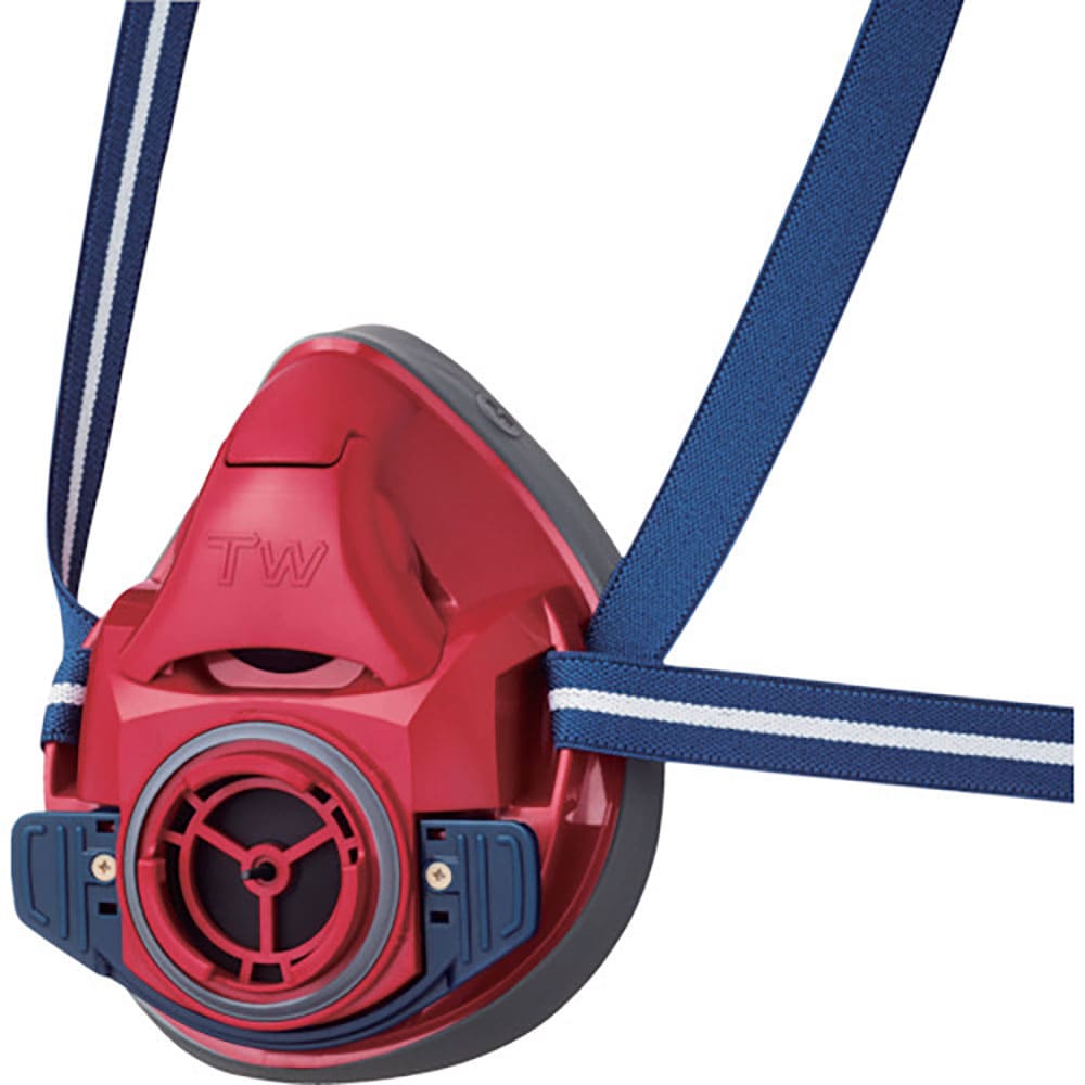 シゲマツ　防じん・防毒マスク　ＴＷ０１Ｃ　レッド　Ｍ　ＴＷ０１Ｃ－ＲＤ－Ｍ＿