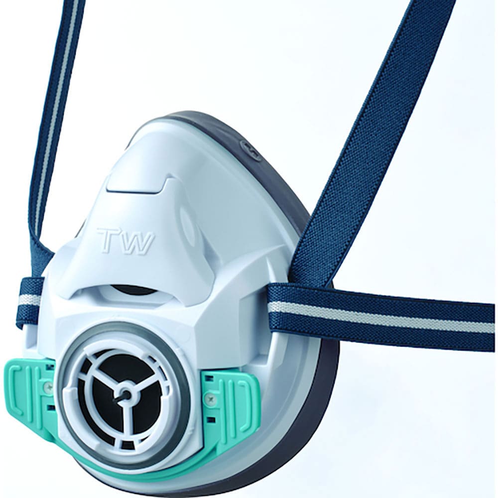 シゲマツ　防じん・防毒マスク　ＴＷ０１Ｃ　ホワイト　Ｍ　ＴＷ０１Ｃ－ＷＨ－Ｍ＿