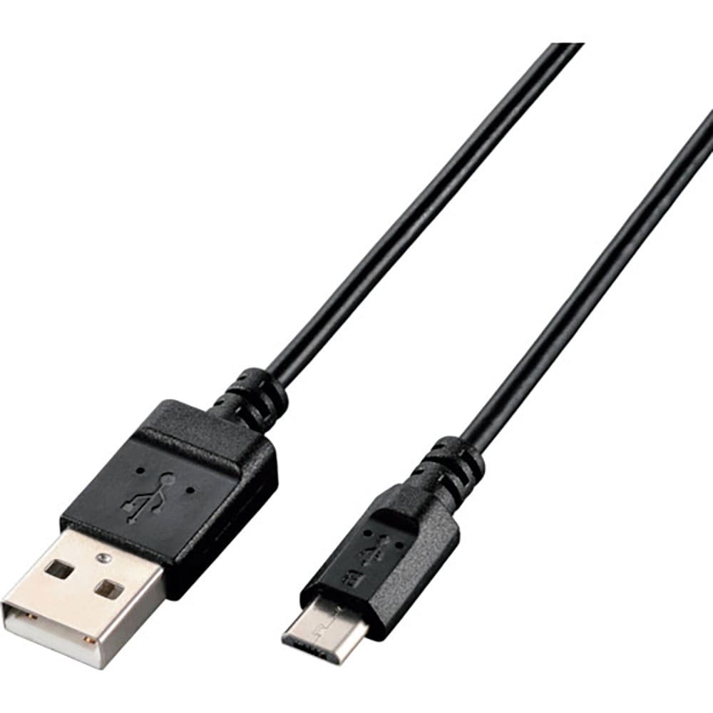 ＥＬＥＣＯＭ　エコＵＳＢ２．０ケーブル　Ａ－ＭｉｃｒｏＢ　０．９ｍ　ブラック　Ｕ２Ｃ－ＪＡＭＢ０９＿