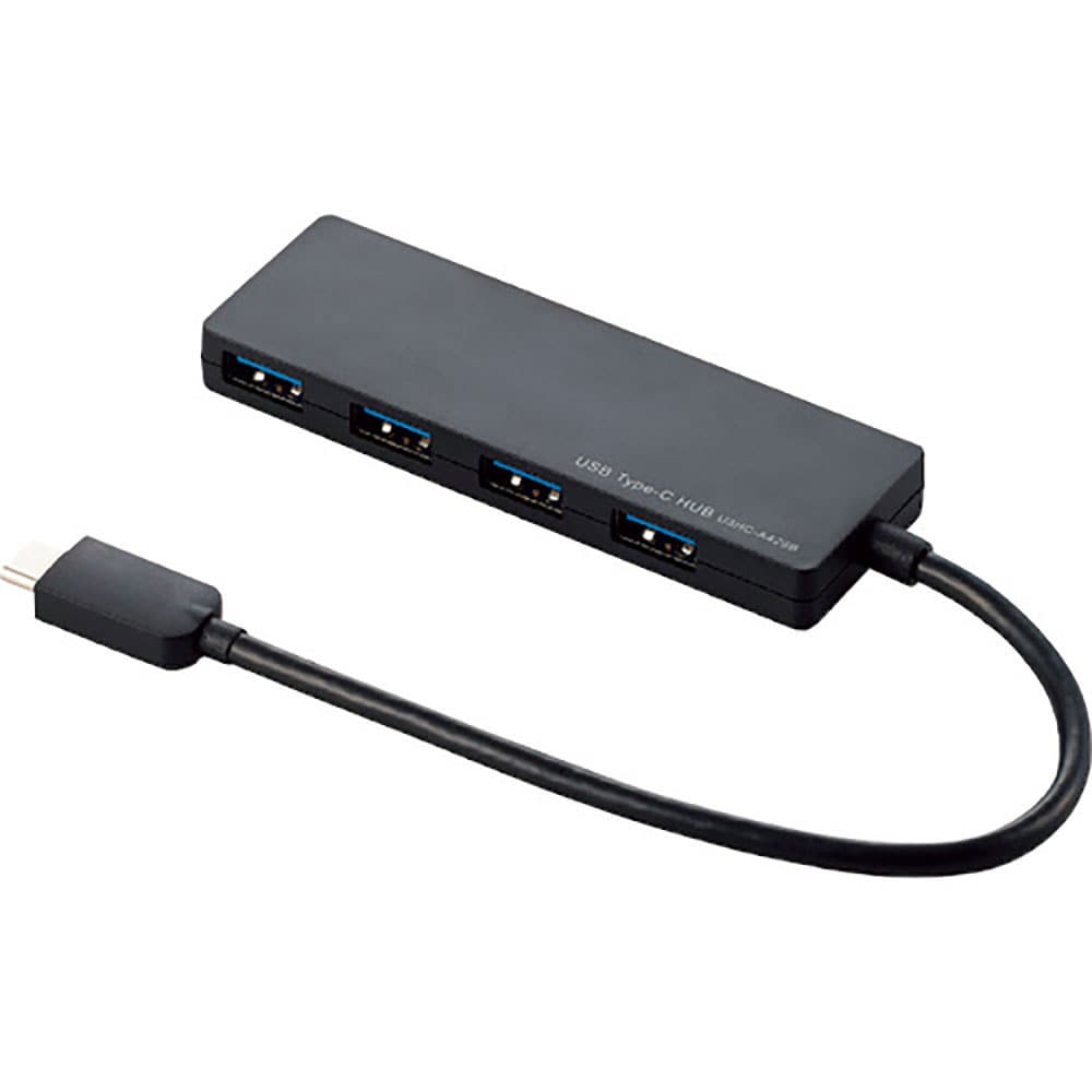ＥＬＥＣＯＭ　ＵＳＢ　Ｔｙｐｅ－Ｃ接続４ポートＵＳＢ３．１ハブ　Ｕ３ＨＣ－Ａ４２９ＢＢＫ＿