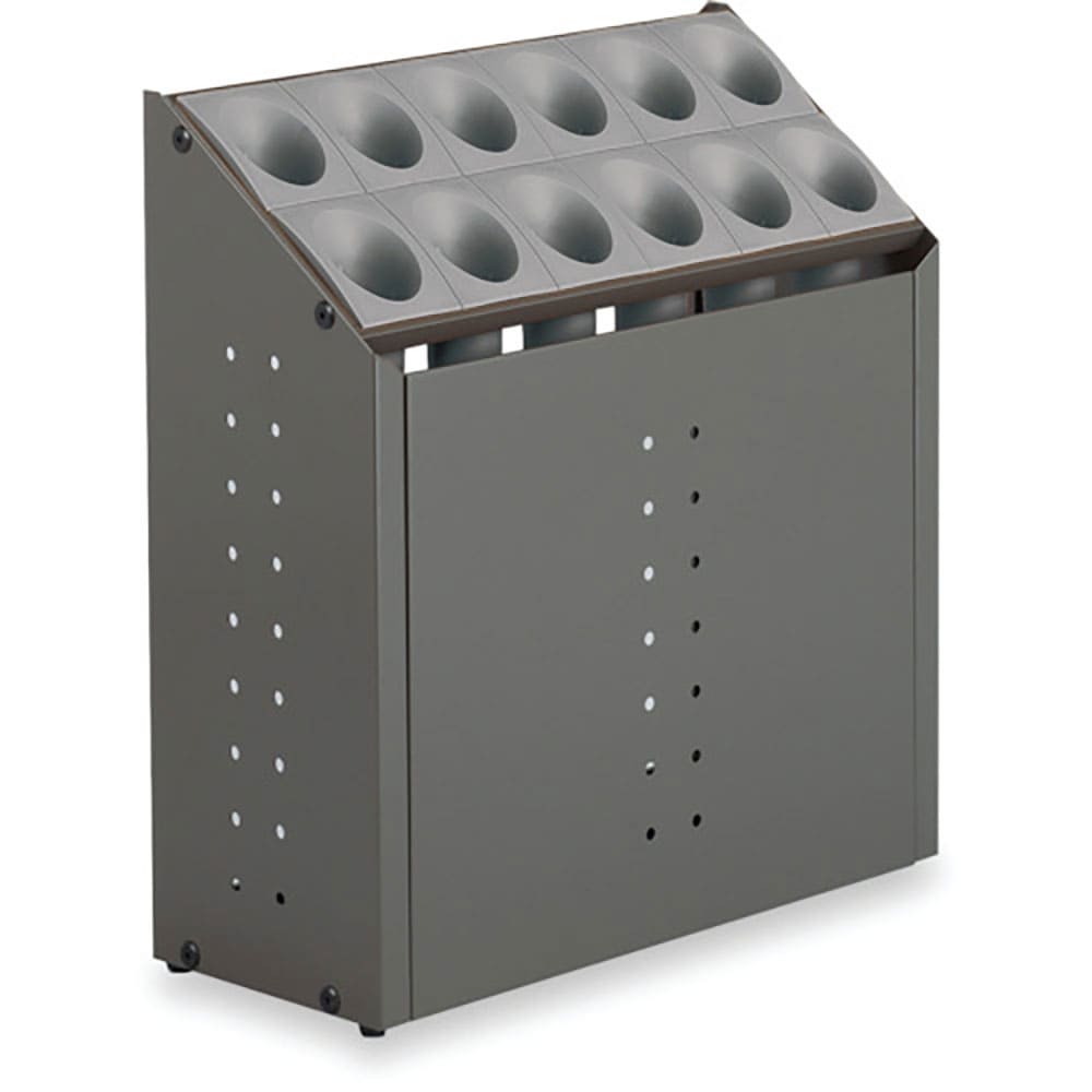 テラモト　シュート式傘立て　オブリークアーバン（１２本収納）グレー　ＵＢ－２８５－２１２－６＿