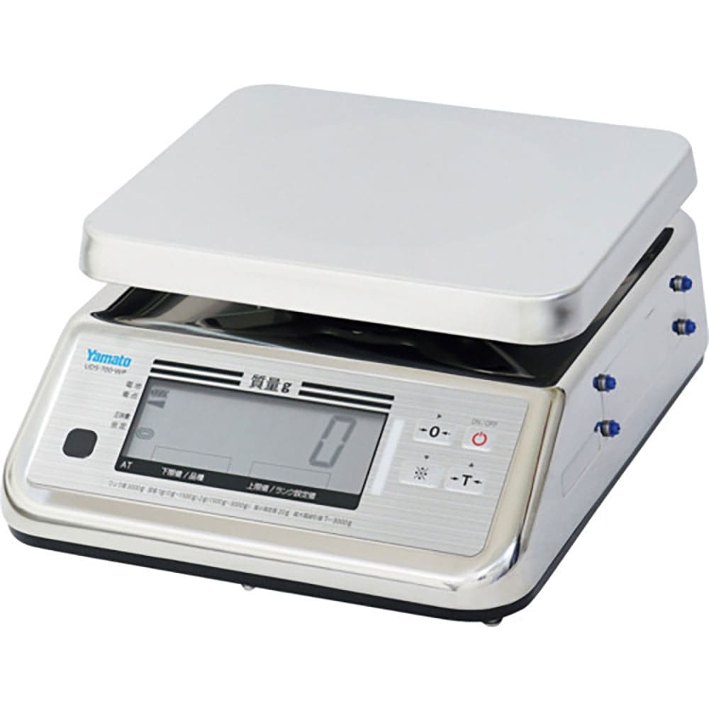 ＹＡＭＡＴＯ　完全防水型デジタル上皿はかり　ＵＤＳ－７００－ＷＰＫ－３　秤量３Ｋｇ（６区）　ＵＤＳ＿