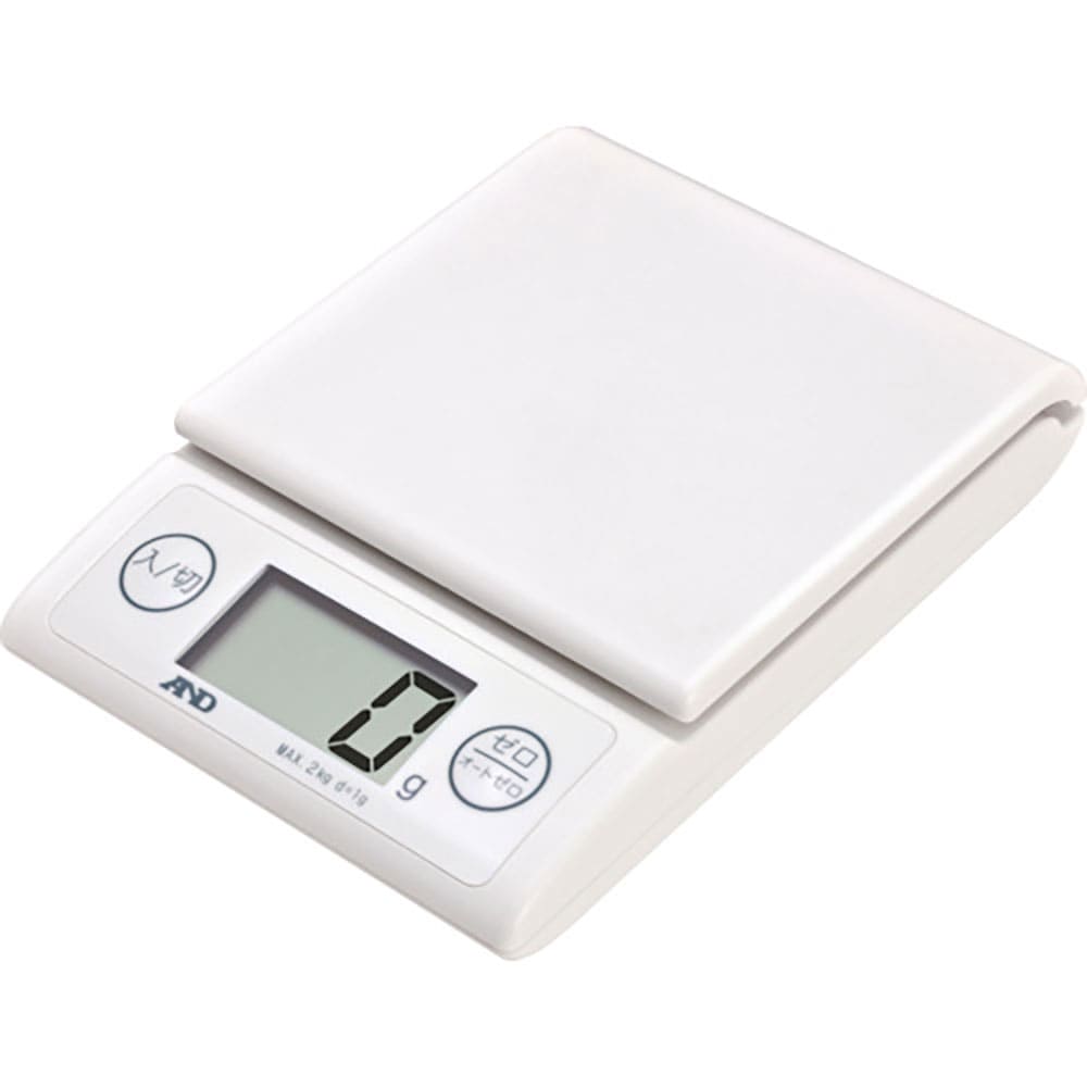 Ａ＆Ｄ　デジタルはかり　デジタルホームスケール　ひょう量２ｋｇ　ホワイト　ＵＨ３３０３Ｗ＿