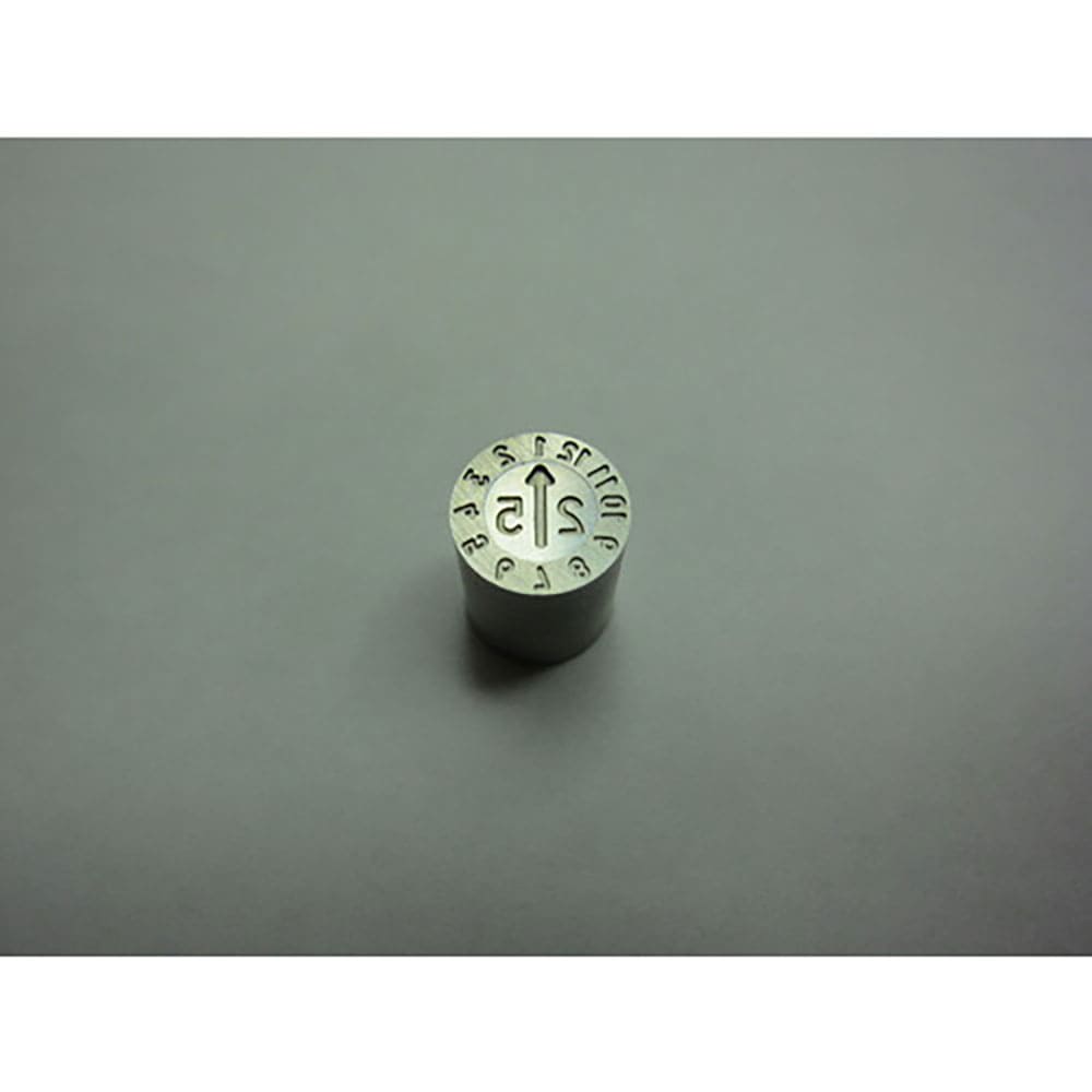 浦谷　【２０２５年用】金型デートマークＹＭ型　外径１２ｍｍ　ＵＬ－ＹＭ－１２－２５＿