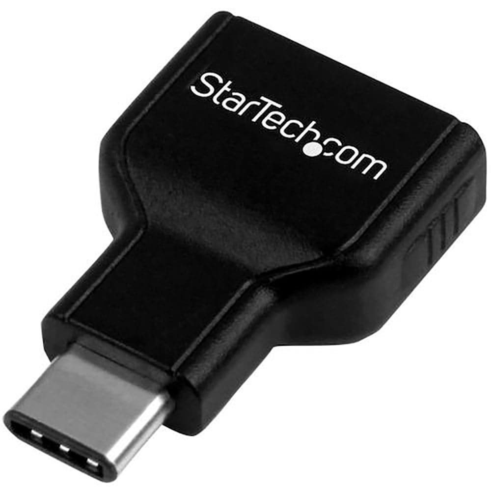 ＳｔａｒＴｅｃｈ　ＵＳＢ変換アダプター／Ａ－Ｃ／ＵＳＢ　３．０／５Ｇｂｐｓ／メス・オス／ブラック　＿