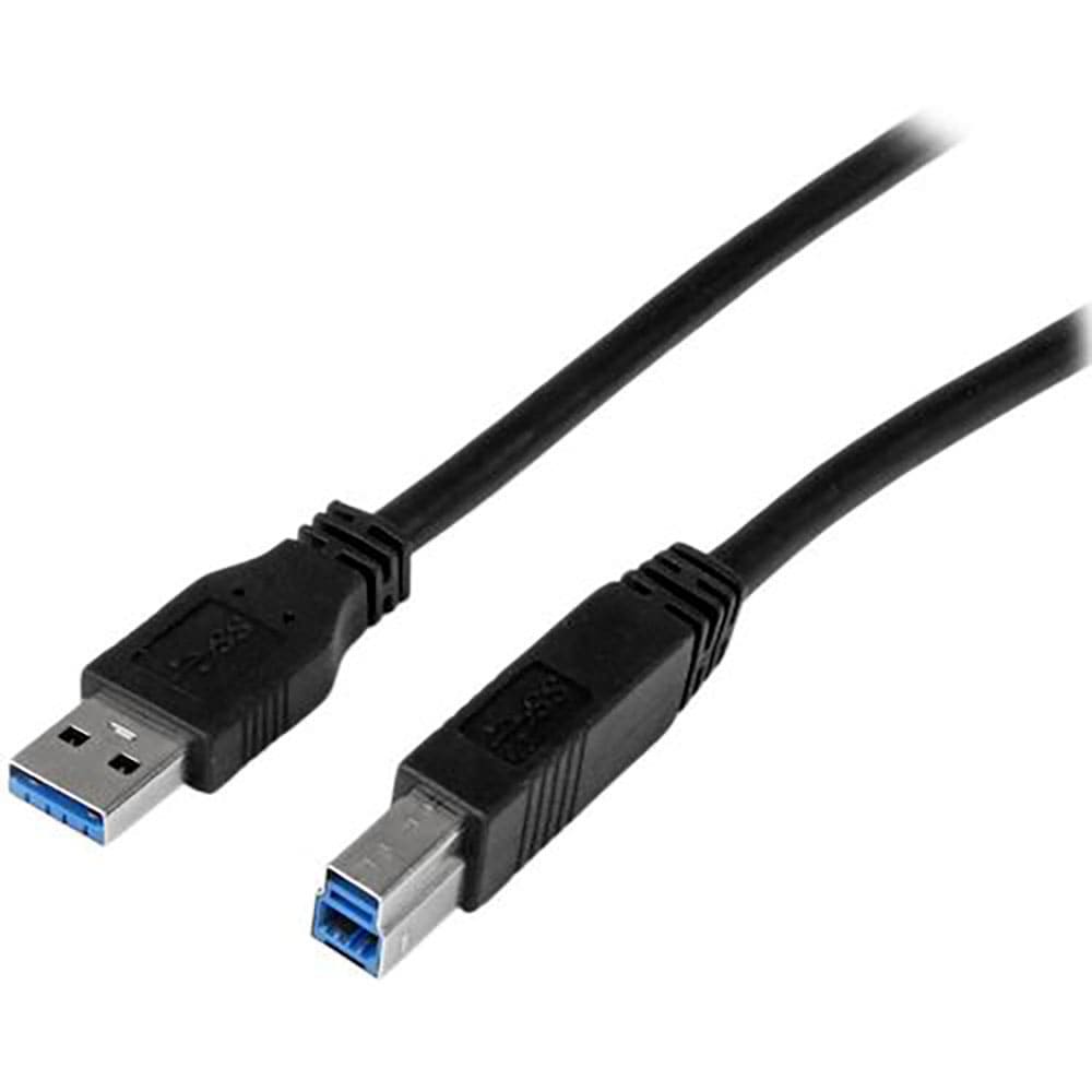 ＳｔａｒＴｅｃｈ　ＵＳＢ　３．０ケーブル／１ｍ／Ｔｙｐｅ‐Ａ　－　Ｔｙｐｅ‐Ｂ／５Ｇｂｐｓ／オス－＿