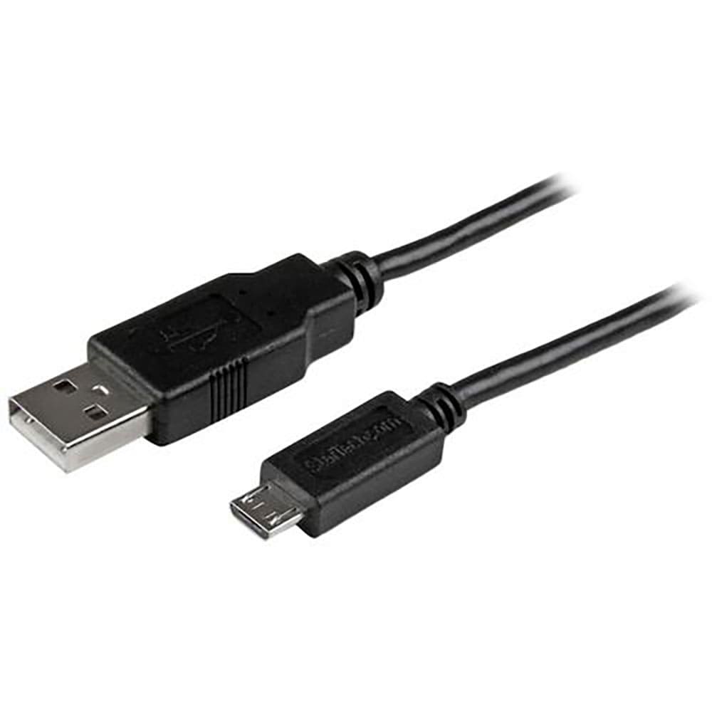 ＳｔａｒＴｅｃｈ　ＵＳＢ　２．０ケーブル／５０ｃｍ／Ｔｙｐｅ‐Ａ　－　ＭｉｃｒｏＢ／４８０Ｍｂｐｓ＿