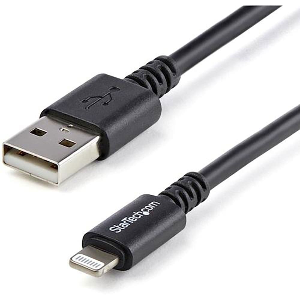 ＳｔａｒＴｅｃｈ　Ｌｉｇｈｔｎｉｎｇケーブル／ＵＳＢ－Ａ／３ｍ／４８０Ｍｂｐｓ／Ａｐｐｌｅ　ＭＦｉ＿