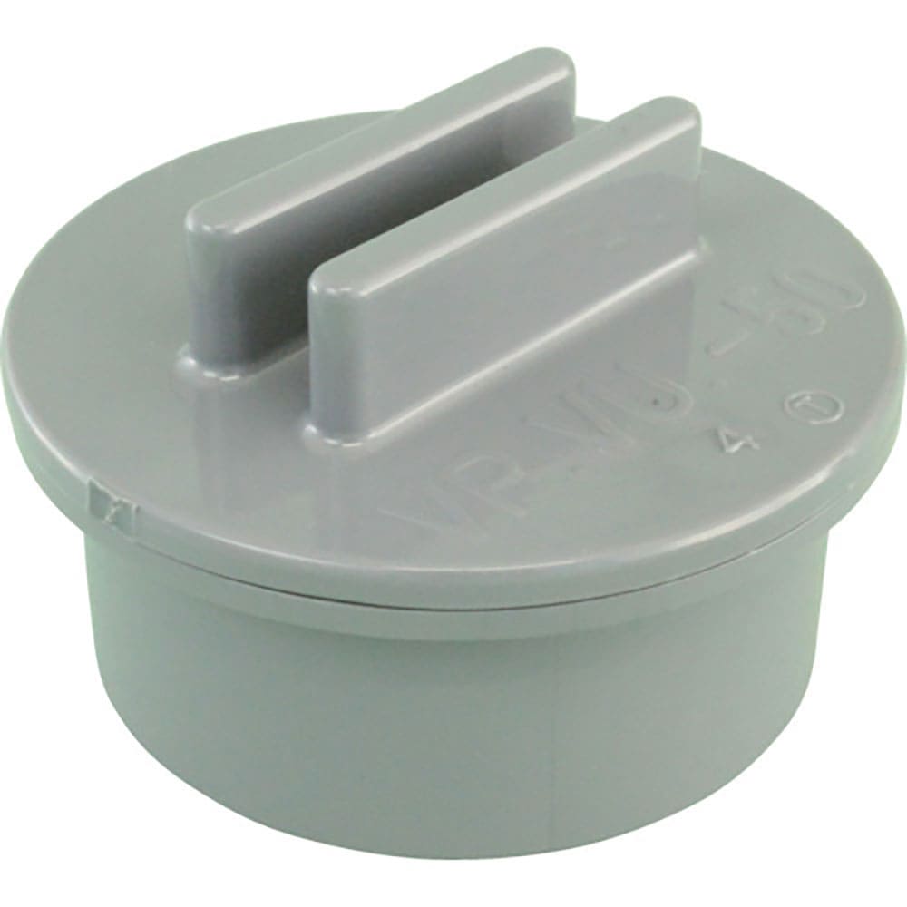 トーエー　ＤＶ継手　掃除口　ＶＣＯ　ツマミ式　４０　ＶＣＯ４０＿