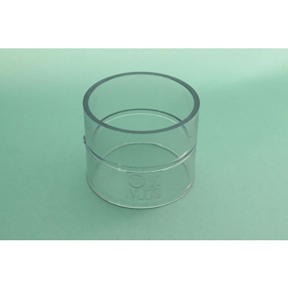 トーエー　ＶＵ継手　ソケット　透明　７５　ＶＵＤＳ－Ｃ７５＿