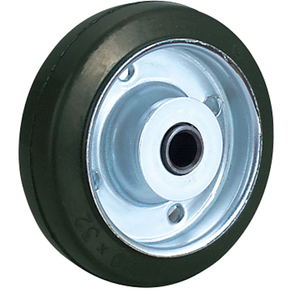 ユーエイ　１２５径ゴム車輪　Ｗ１２５＿