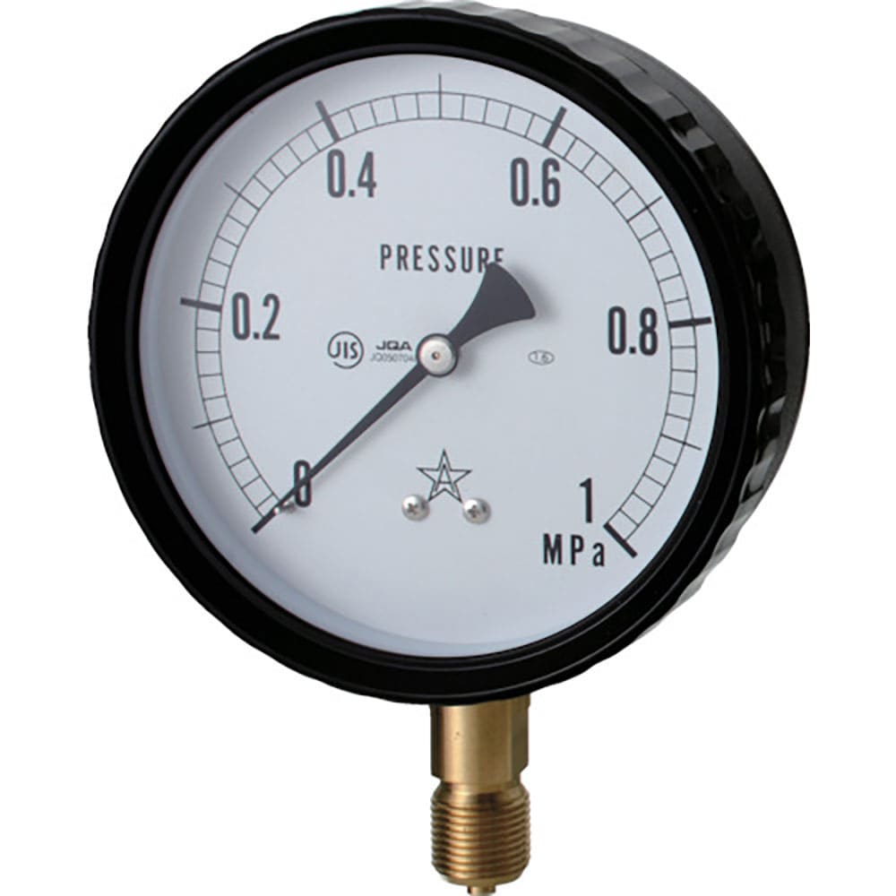 右下　密閉形圧力計　Ｗ４１１－２４１－０．２５ＭＰＡ＿