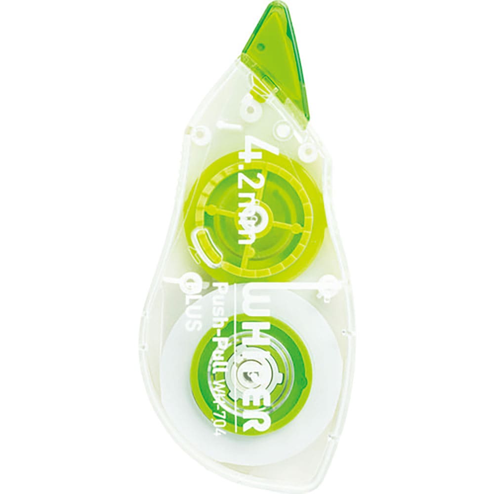 ＰＬＵＳ　４９９６１）修正テ－プ使い切りタイプ１２ｍ幅４．２ｍｍ　ＷＨ－７０４＿