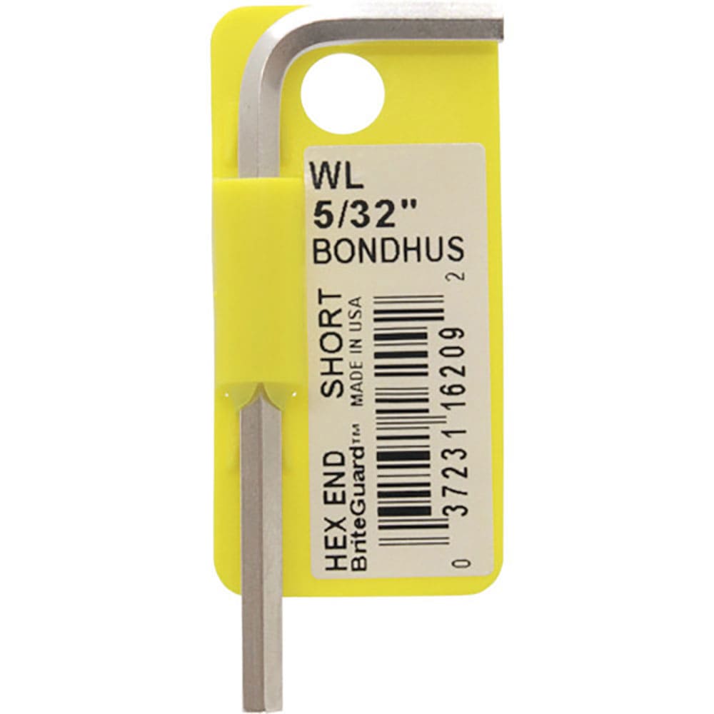 ＢＯＮＤＨＵＳ　六角Ｌ－レンチ　ショート　５／３２インチ　ＷＬ５３２＿