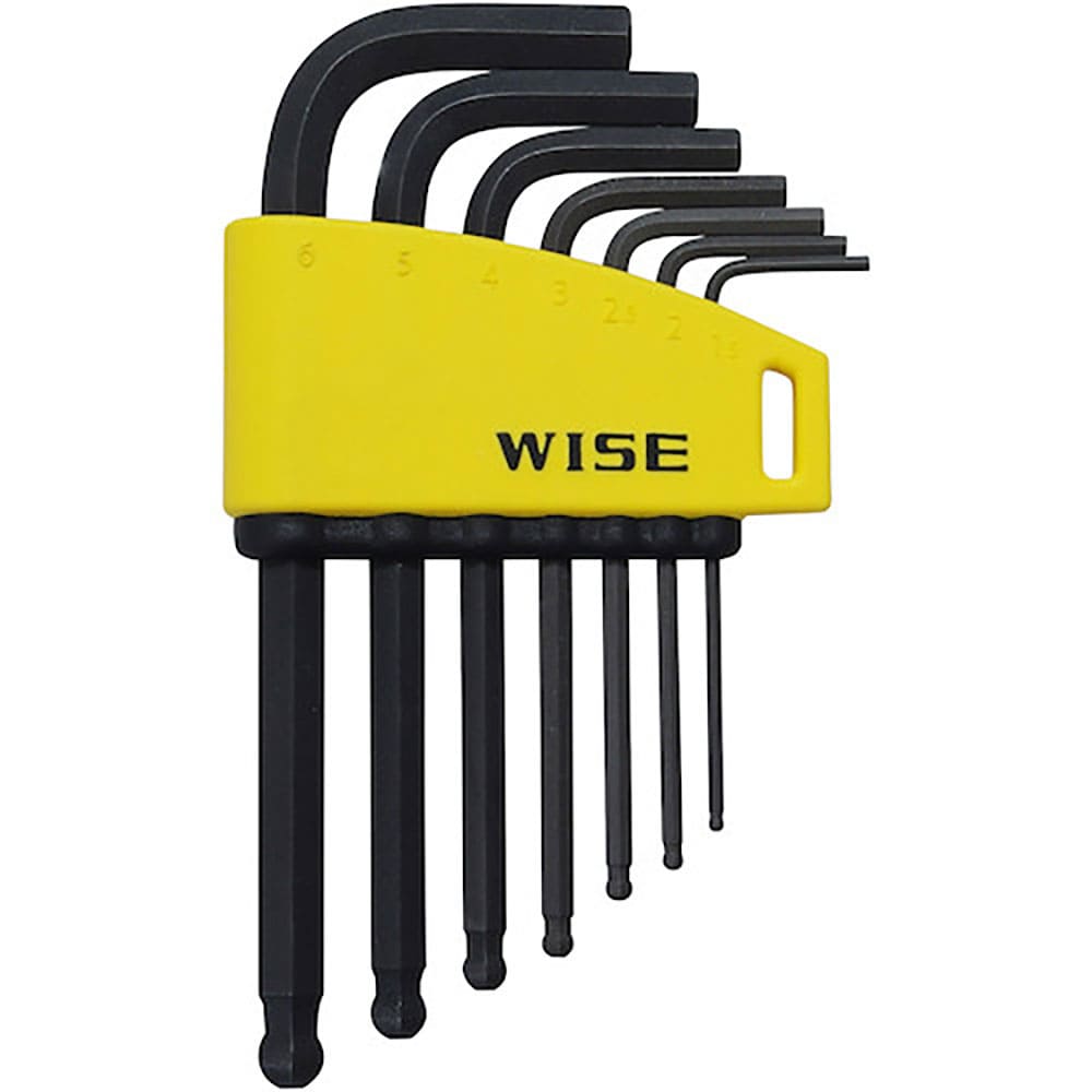 ＷＩＳＥ　ボールポイント　黒染め７本セット（ショート）　ＷＬＢ１３０Ｂ－７Ｓ＿