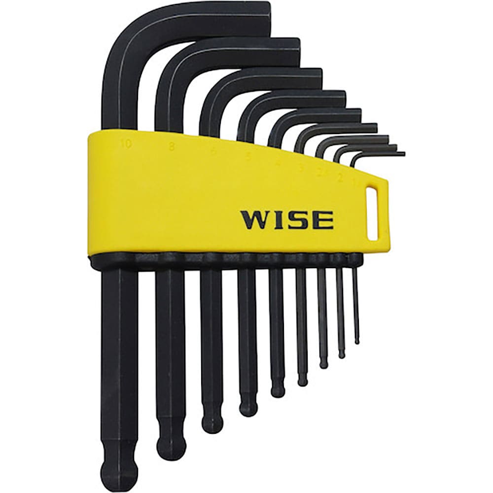 ＷＩＳＥ　ボールポイント　黒染め９本セット（ショート）　ＷＬＢ１３０Ｂ－９Ｓ＿