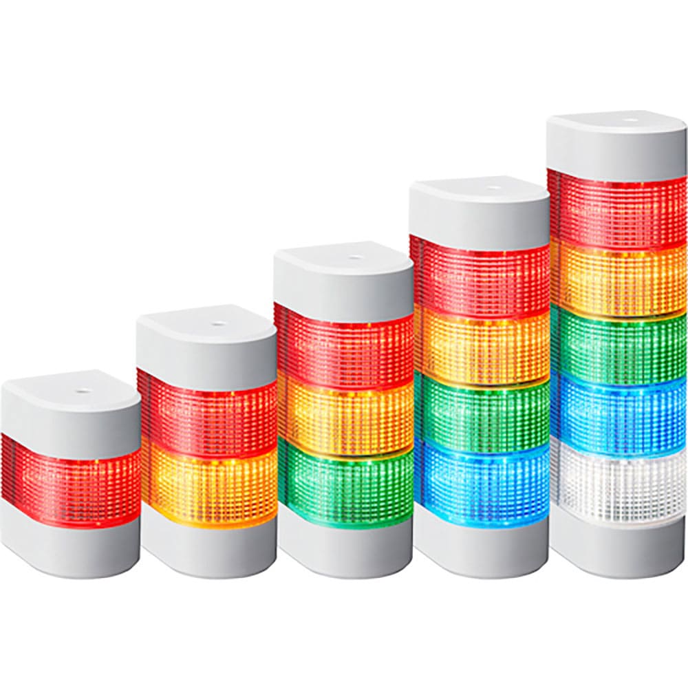 ＰＡＴＬＩＴＥ　ＬＥＤ壁面取付け積層信号灯　シグナルタワー　ウォールマウント　ＷＭＥ型　ＷＭＥ－４＿