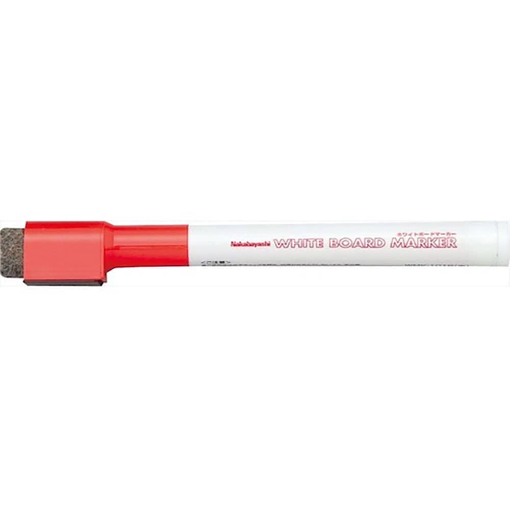 ナカバヤシ　ホワイトボードマーカー／アカ２ｍｍ　ＷＭＫ－１０１Ｒ＿