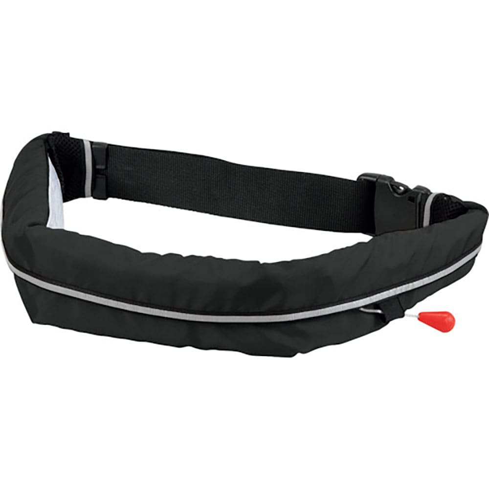 ＯＣＥＡＮＬＩＦＥ　手動膨張式ウエストタイプ　小型船舶用ライフジャケット　ブラック　ＴＹＰＥ　Ａ　＿