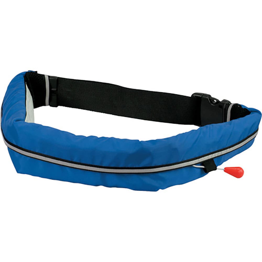 ＯＣＥＡＮＬＩＦＥ　手動膨張式ウエストタイプ　小型船舶用ライフジャケット　ブルー　ＴＹＰＥ　Ａ　Ｗ＿