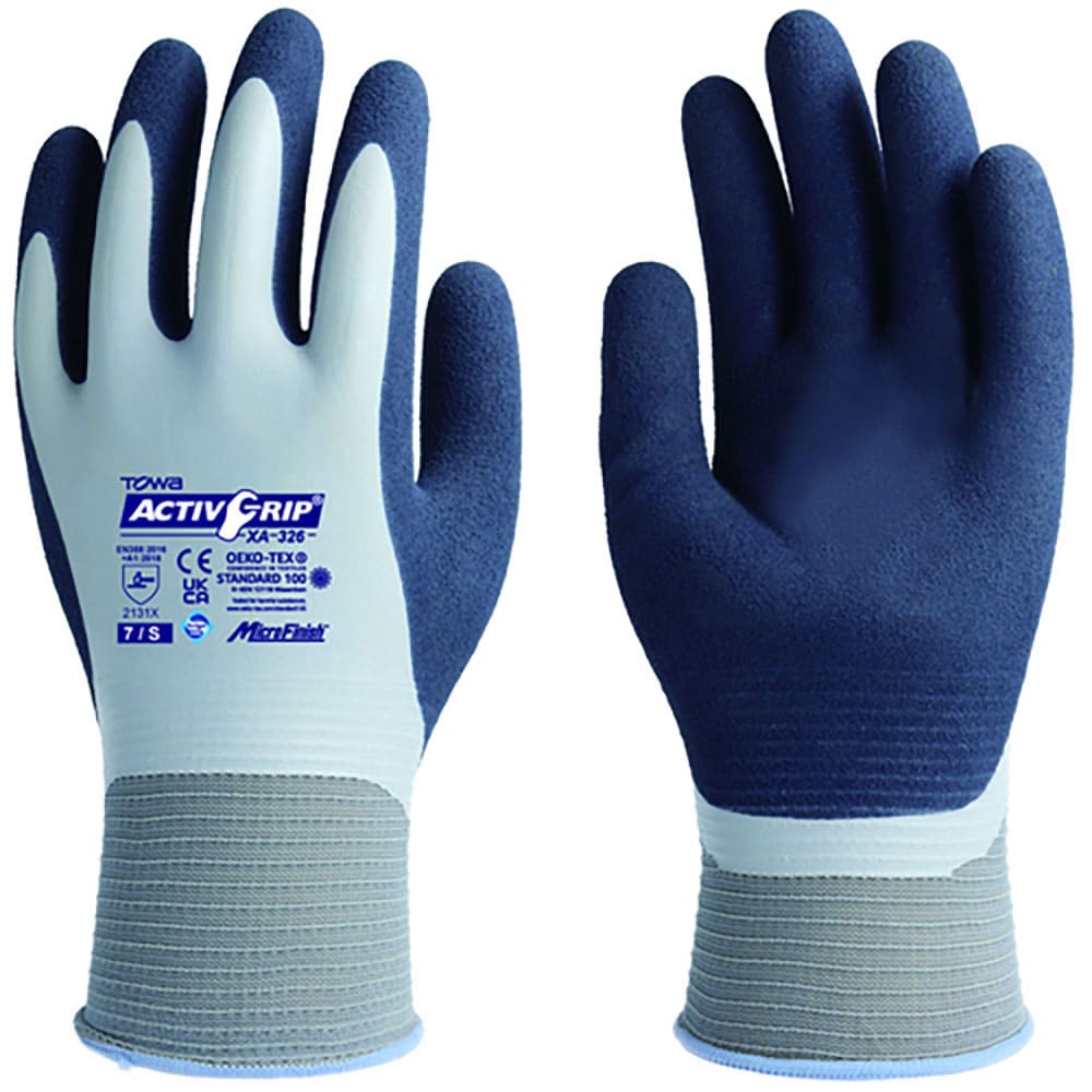 トワロン　天然ゴム手袋　アクティブグリップＸＡ－３２６　７／Ｓ　ＸＡ－３２６－７Ｓ＿