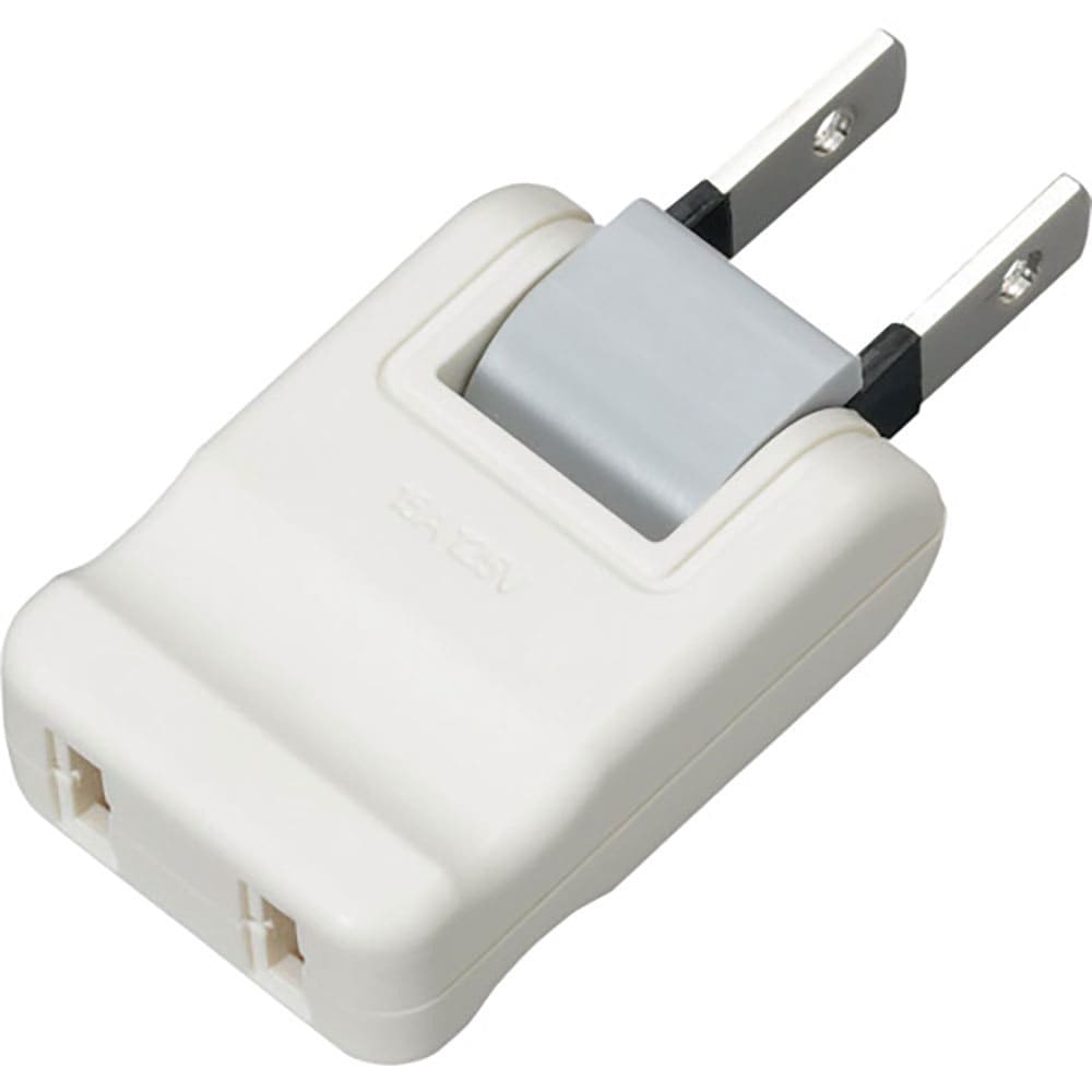 ＹＡＺＡＷＡ　スイングプラグアダプターホワイト　Ｙ０２１００ＷＨ＿