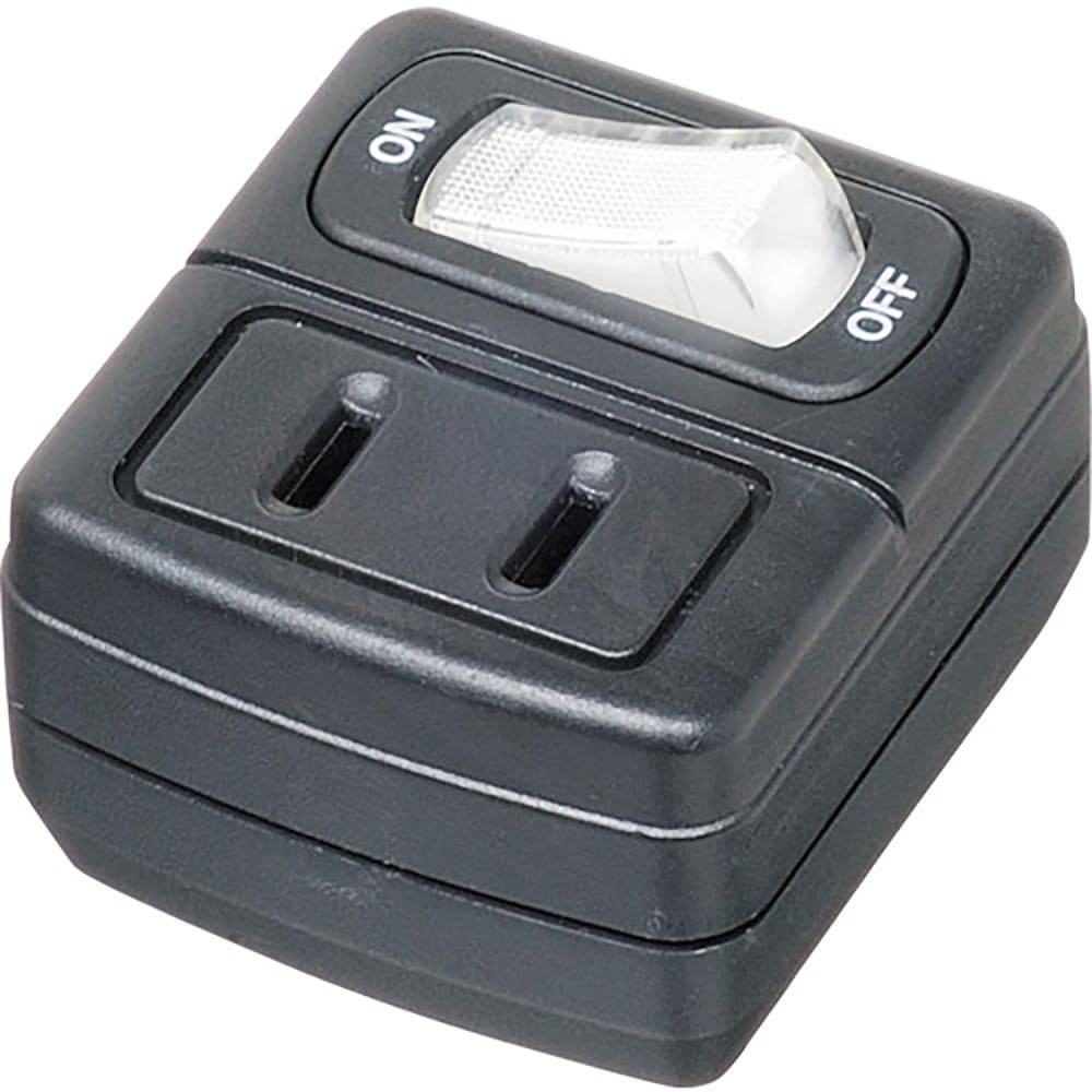 ＹＡＺＡＷＡ　省エネタップ１個口黒　Ｙ０２Ｆ１１０ＢＫ＿