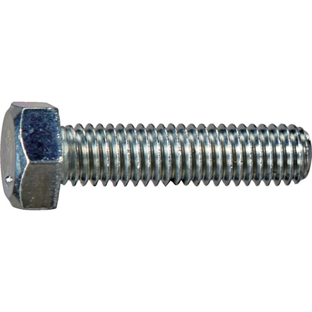 ＴＲＵＳＣＯ　六角ボルト　三価白　全ネジ　Ｍ５×１５　１０本入　少量パック　Ｙ８０３－０５１５＿