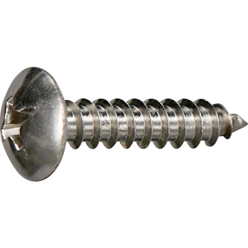 ＴＲＵＳＣＯ　トラス頭タッピングねじ　１種Ａ　ステンレス　Ｍ５×１２　１０本入　少量パック　Ｙ８３＿