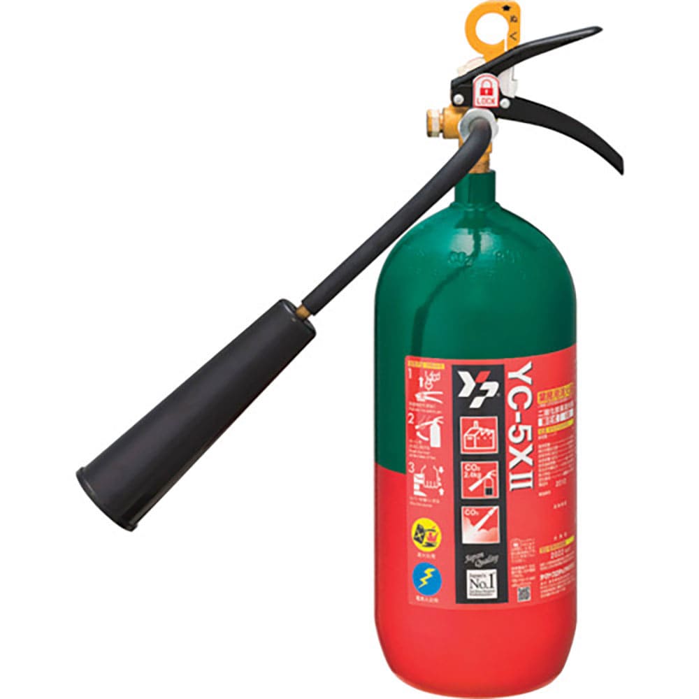 ＹＡＭＡＴＯ　二酸化炭素消火器５型　ＹＣ－５Ｘ２＿