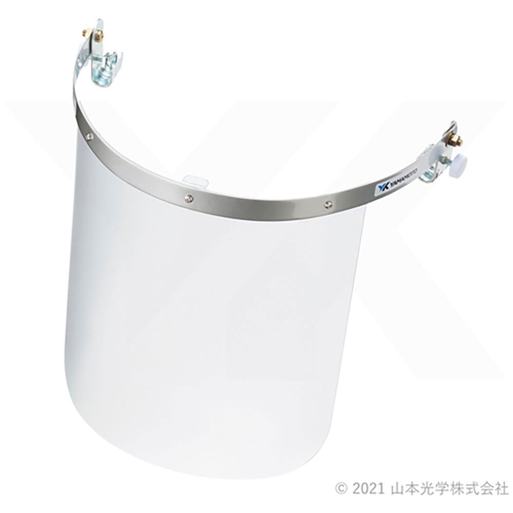 ＹＡＭＡＭＯＴＯ　防災面ヘルメット取付タイプ　レンズ色クリア　ＹＦ－３２０Ａ＿