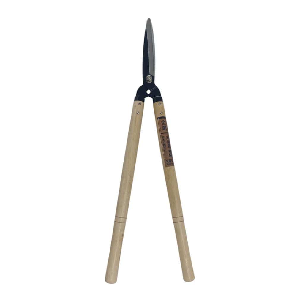 Ｂｒｅｅｚｙ　Ｇｒｅｅｎ　全鋼刈込鋏　樫柄