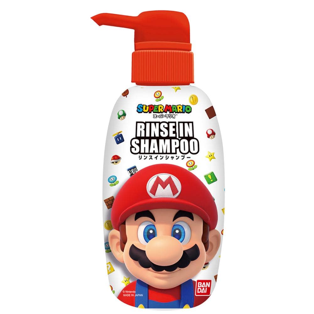 バンダイ　リンスインシャンプーマリオ　フレッシュシャボンの香り　３００ｍＬ