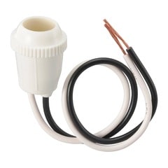 照明用プラソケット　Ｅ１２用　ＨＳ－Ｌ１２ＴＰＳ－Ｗ　０６－５３４０