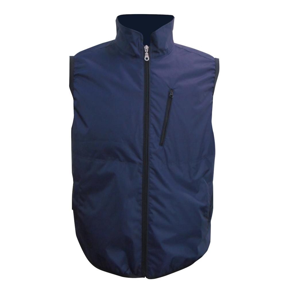 ブレイン　クルマ用空調ベスト　バッテリーセット　ネイビー／ＬＬ－ＸＬサイズ　ＭＥＳＨ－ＢＲ－０１８