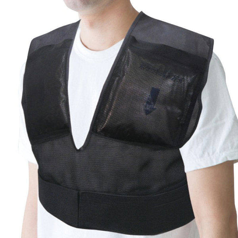 ブレイン　ショート丈メッシュベスト　ＢＲ－５８６