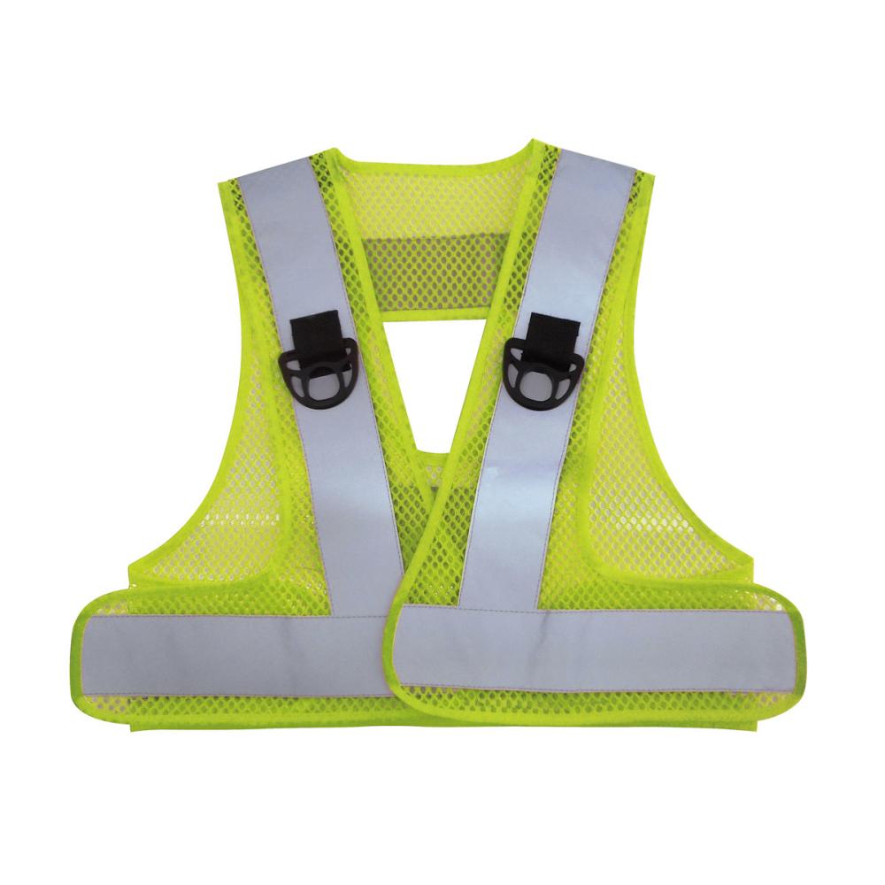 ブレイン　フルハーネス対応反射ベスト　イエロー　ＢＲ－８７０