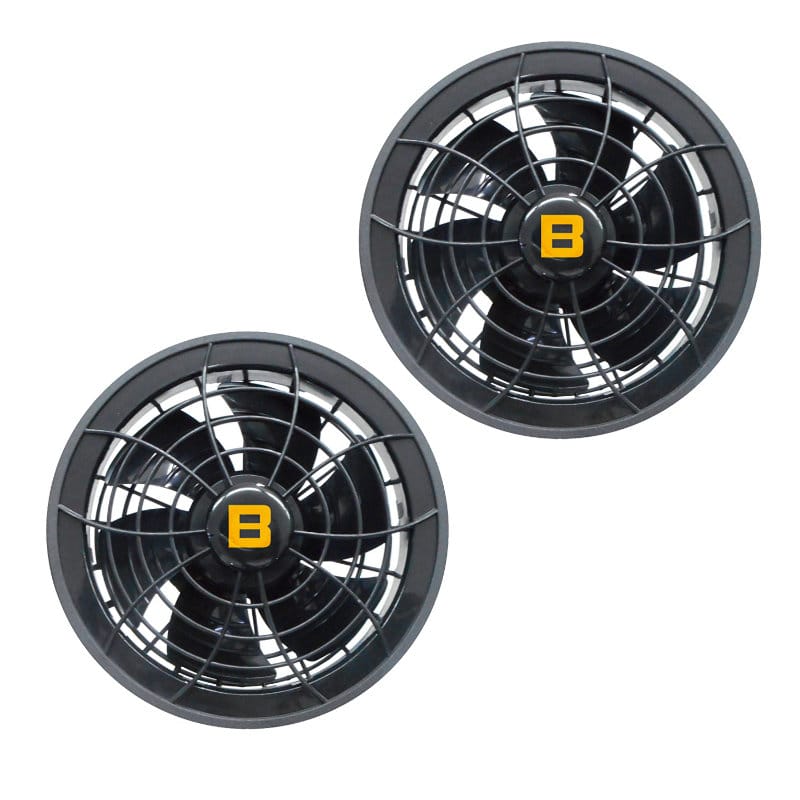 ブレイン　２５Ｖ／２２Ｖ共通ファン×２個　ＢＲ－２５０５