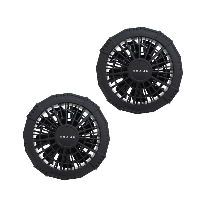 ブレイン　１２Ｖ用ファン　２個　ＦＡＮ－１２