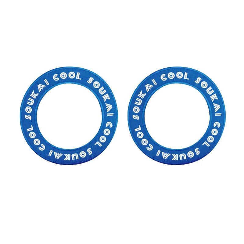 ブレイン　空調ウェア自作キット　ワッペン　ブルー　ＢＲ－５８０