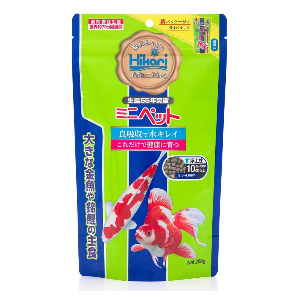 キョーリン　ミニペット　金魚・幼鯉用　２００ｇ