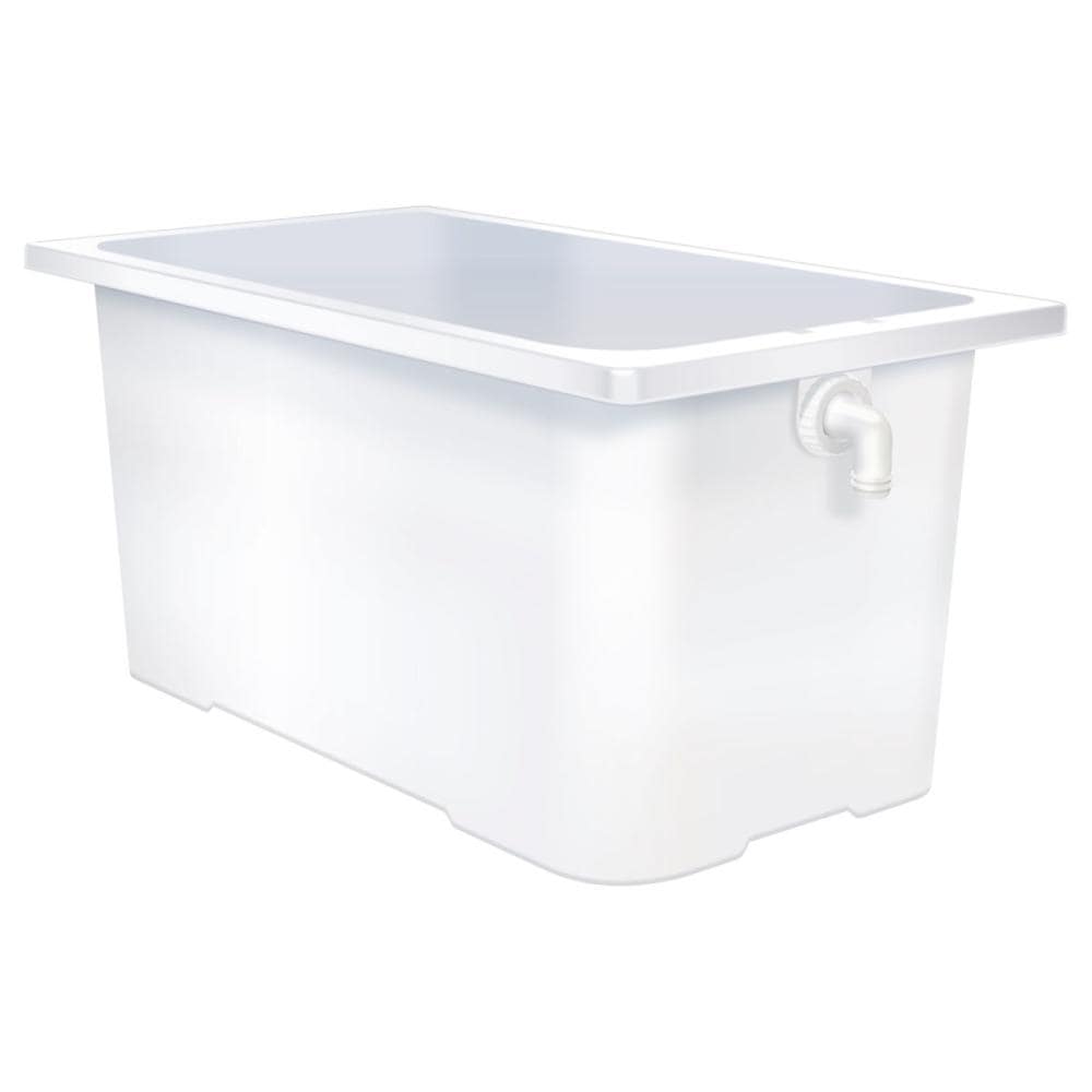 テトラ　じょうろでキレイメダカ鉢　４０ｃｍ　ラメ増しホワイト