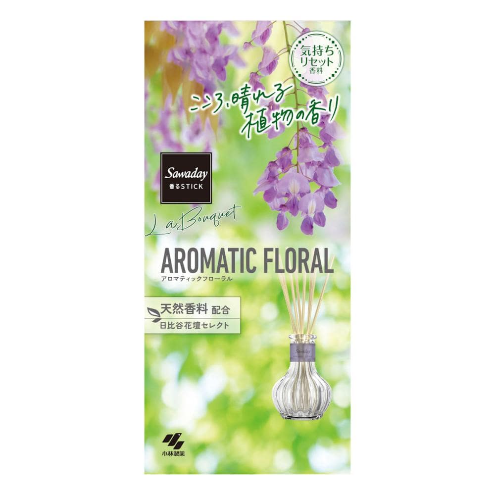 小林製薬　香るスティック　ＬａＢｏｕｑｕｅｔ　フローラル　本体　７０ｍＬ