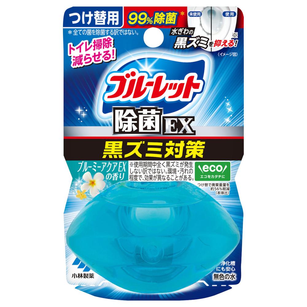 小林製薬　液体ブルーレット除菌ＥＸ　ブルーミーアクア　付け替え用　６７ｍＬ