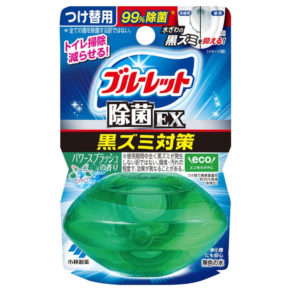 小林製薬　液体ブルーレット除菌ＥＸ　パワースプラッシュ　付け替え用　６７ｍＬ