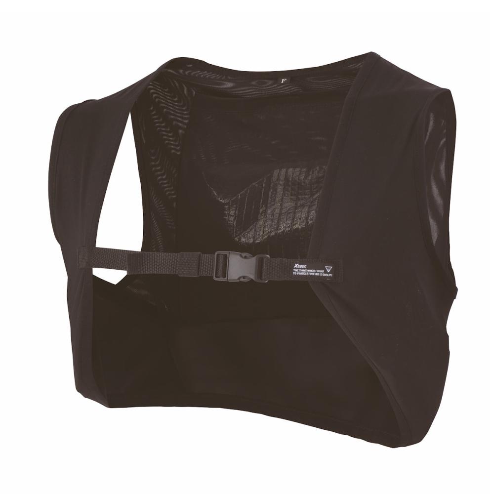 ジーベック　保冷メッシュベスト　キングサイズ　黒　３３０１１