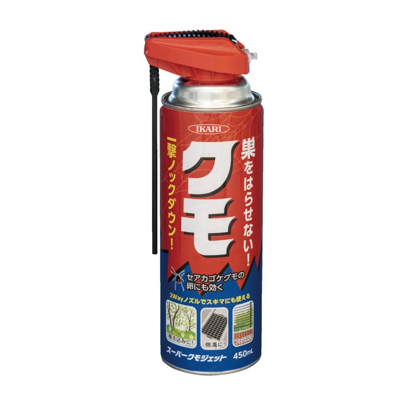 イカリ消毒　殺虫剤　スーパークモジェット　２Ｗａｙ　４５０ｍＬ