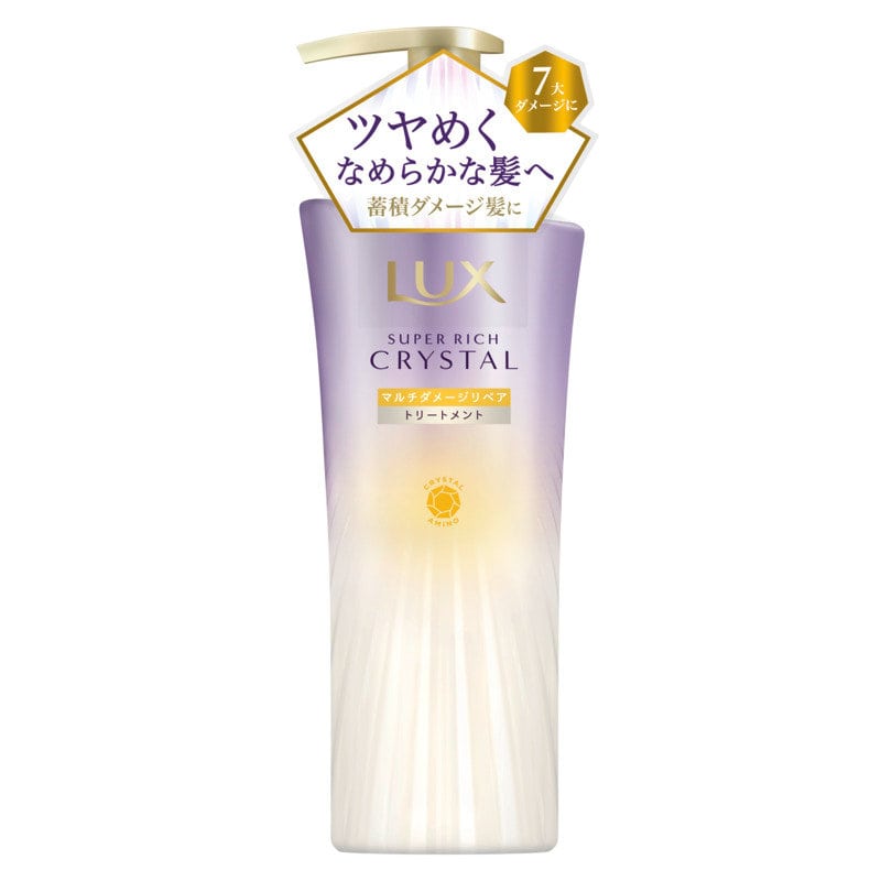 ユニリーバ　ラックス　クリスタルダメージシャンプー　本体　４５０ｇ
